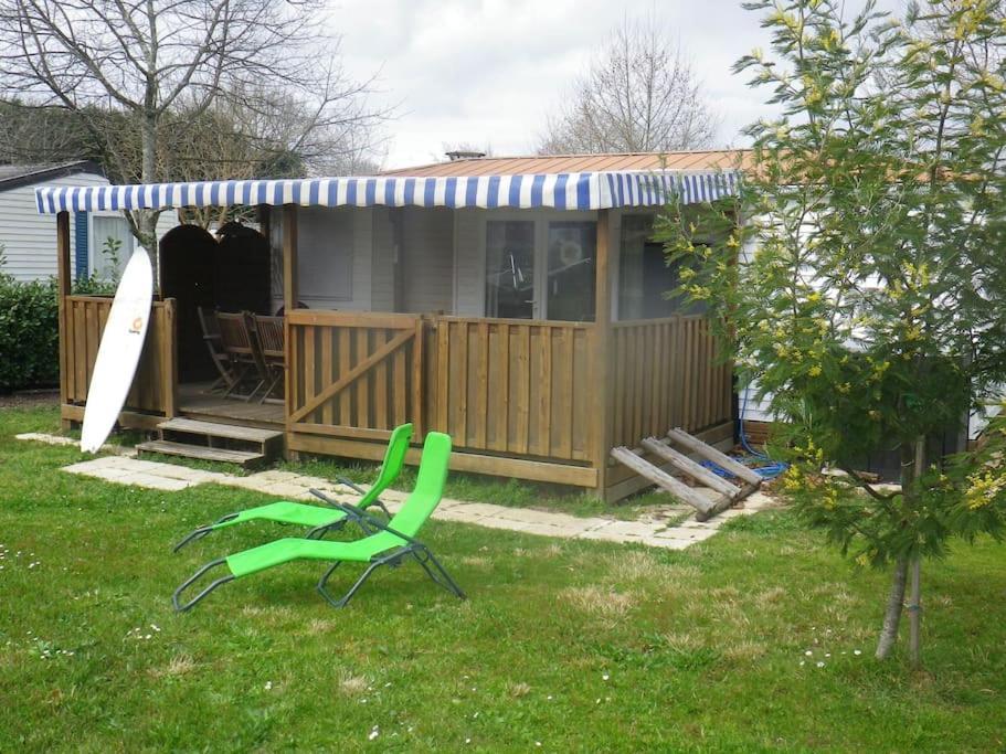 Mobil Home Sur La Cote Landaise Saint-Julien-en-Born Ngoại thất bức ảnh